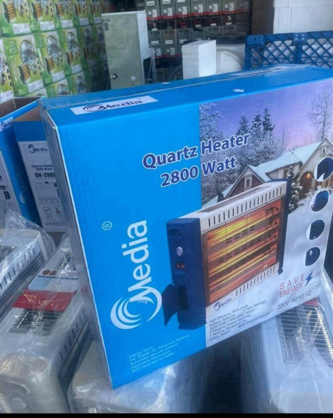 بخاری برقی مدیا 2800